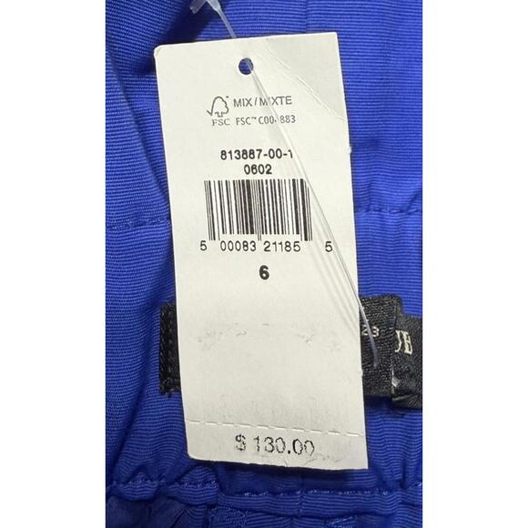 NWT Banana Republic Womens Wide Leg Cuffed Casual Pants Slacks Trousers Size 6 - Picture 5 of 9